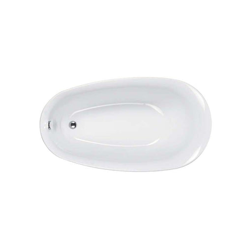 Carron Paradigm 1550mm x 850mm Carronite Bath With Overflow - White - Unbeatable Bathrooms