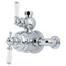Perrin & Rowe Traditional Exposed Thermostatic Shower Mixer with Lever Handles - Unbeatable Bathrooms