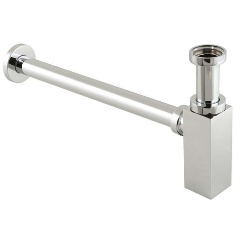 Vado Contemporary Square Bottle Trap 1-1/4 Inch X 1-1/4 Inch - Unbeatable Bathrooms