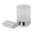 Vado Photon Frosted Wall Mounted Glass Tumbler & Holder - Unbeatable Bathrooms