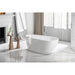 Charlotte Edwards Phobos 1500 x 730mm Slim-Edged Freestanding Bath - Unbeatable Bathrooms