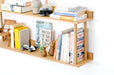 Platform Wall-Hung 2 Shelf Unit - Natural Oak - Unbeatable Bathrooms