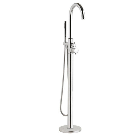 Hudson Reed Tec Lever Thermostatic Floor Standing Bath Shower Mixer - Unbeatable Bathrooms