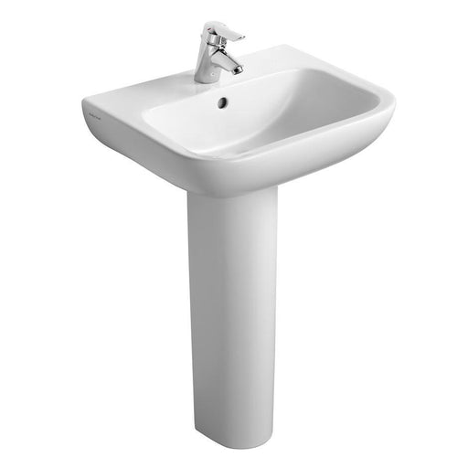Armitage Shanks Portman 21 550mm 1TH Pedestal Basin - Unbeatable Bathrooms