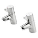 Armitage Shanks Portman 21 Washbasin 40Cm, 2 Tapholes At 100mm With Overflow and Chainstay Hole - Unbeatable Bathrooms