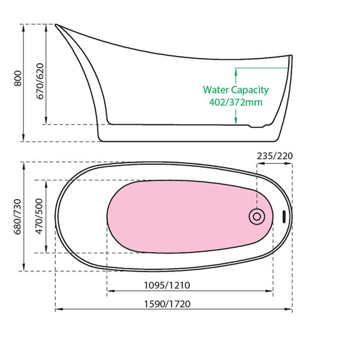 Charlotte Edwards Portobello Freestanding Slipper Bath - Unbeatable Bathrooms