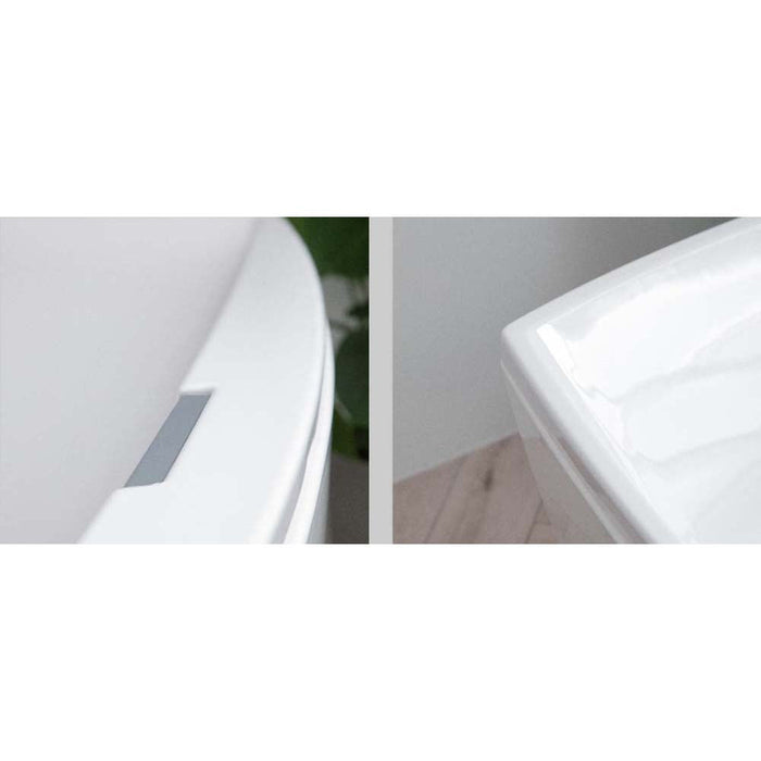 Carron Celsius 1800mm x 800mm Carronite Bath - White - Unbeatable Bathrooms