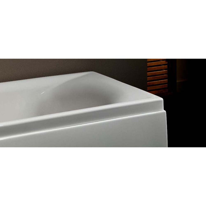 Carron Delta Single Ended Carronite Bath - Unbeatable Bathrooms