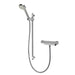 Aqualisa Midas 220 Thermostatic Bar Mixer Shower with Adjustable Head - Chrome - Unbeatable Bathrooms