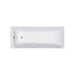 Carron Profile 1500mm x 900mm Standard Shower Bath - White - Unbeatable Bathrooms