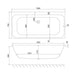 Carron Profile Double Ended Carronite Bath - Unbeatable Bathrooms