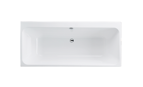 Carron Profile Duo 1700 x 750mm Double Ended Bath - Unbeatable Bathrooms