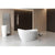 Charlotte Edwards Proteus 1550 x 780mm Slim-Edged Freestanding Bath - Unbeatable Bathrooms
