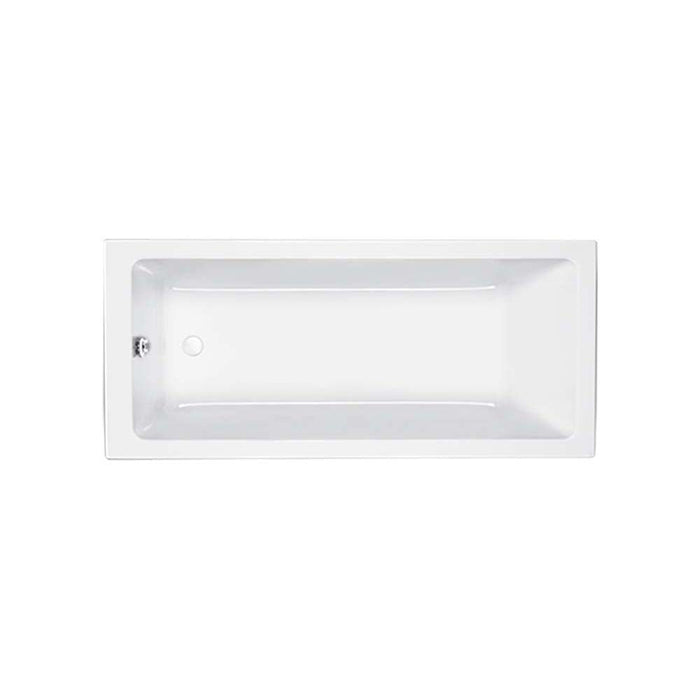 Carron Quantum Carronite Shower Bath - White - Unbeatable Bathrooms