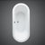 RAK Ceramics Designer 1800 x 800mm Freestanding Bath - Unbeatable Bathrooms