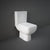 RAK Series 600 Open-Back Close Coupled Toilet (No Seat) - Unbeatable Bathrooms