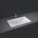 RAK Cleo 515mm 0TH Counter Inset Basin - Unbeatable Bathrooms