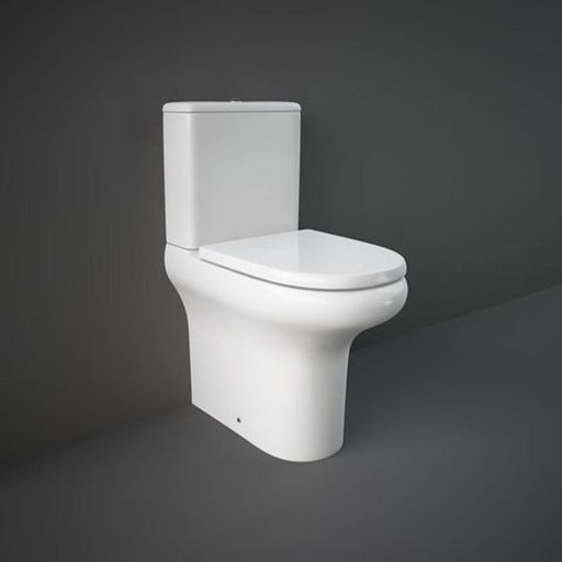 RAK Compact Rimless Close Coupled Toilet (Closed Back) - Unbeatable Bathrooms