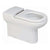 RAK Compact Special Needs 75cm Extended Rimless Back To Wall WC Pan without Seat - Unbeatable Bathrooms