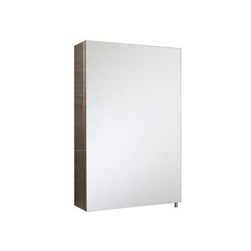 RAK Cube Mirrored Bathroom Cabinet 60cm x 40cm Stainless Steel - Unbeatable Bathrooms