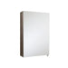 RAK Cube Mirrored Bathroom Cabinet 60cm x 40cm Stainless Steel - Unbeatable Bathrooms