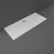 RAK Feeling Rectangular Shower Tray & Waste - White - Unbeatable Bathrooms