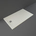 RAK Feeling Rectangular Shower Tray & Waste - Greige - Unbeatable Bathrooms