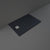RAK Feeling Rectangular Shower Tray & Waste - Black - Unbeatable Bathrooms