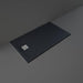 RAK Feeling Rectangular Shower Tray & Waste - Black - Unbeatable Bathrooms