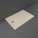 RAK Feeling Rectangular Shower Tray & Waste - Cappuccino - Unbeatable Bathrooms