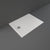 RAK Feeling Rectangular Shower Tray & Waste - White - Unbeatable Bathrooms