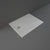 RAK Feeling Rectangular Shower Tray & Waste - Grey - Unbeatable Bathrooms