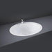 RAK Jessica 530mm Counter Inset Basin - 1 & 2TH - Unbeatable Bathrooms