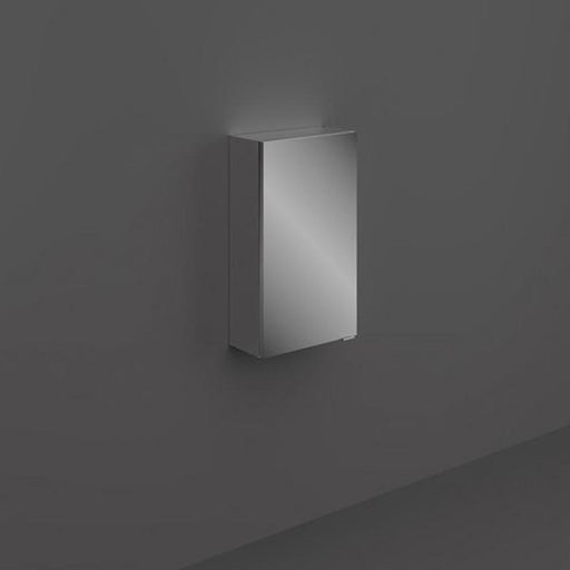 RAK Joy 1 Door 40cm Wall Hung Mirror Cabinet - Unbeatable Bathrooms