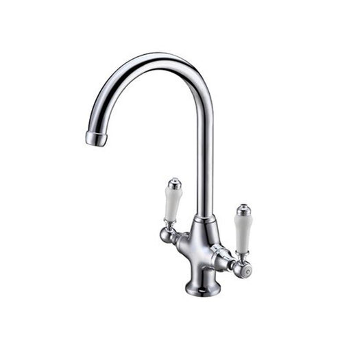 RAK Kitchen Sink Mixer Tap Ceramic Lever - Chrome - Unbeatable Bathrooms
