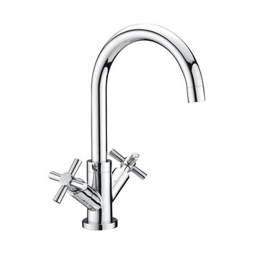 RAK Kitchen Sink Mixer Tap Cross Head - Chrome - Unbeatable Bathrooms