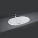 RAK Lily 460mm 0TH Counter Inset Basin - Unbeatable Bathrooms
