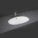RAK Lily 460mm 0TH Counter Inset Basin - Unbeatable Bathrooms