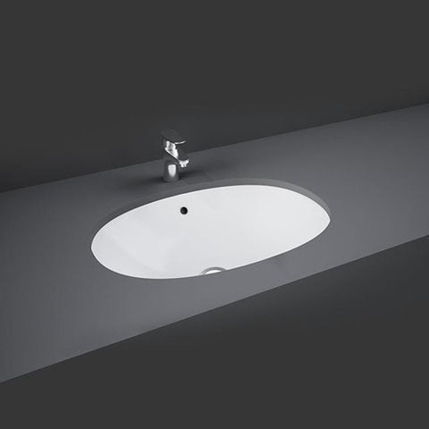 RAK Lily 460mm 0TH Counter Inset Basin - Unbeatable Bathrooms