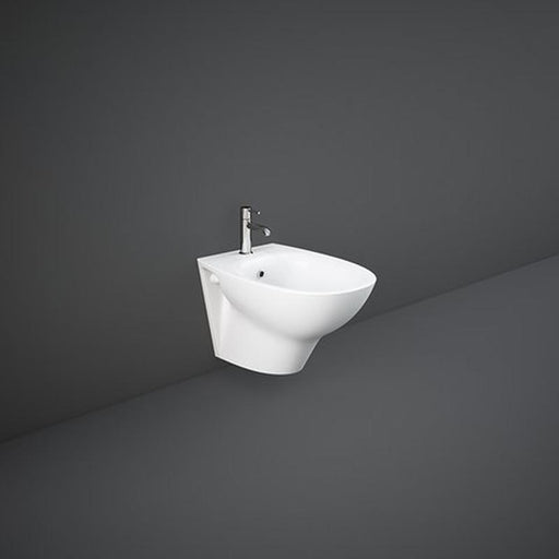 RAK Morning Wall Hung Bidet 52cm Projection - Exposed Fitting - Unbeatable Bathrooms