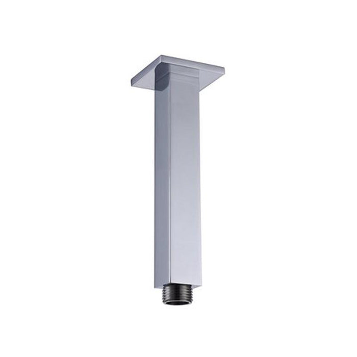 RAK Rectangular Ceiling Mounted Shower Arm - 25cm - Unbeatable Bathrooms