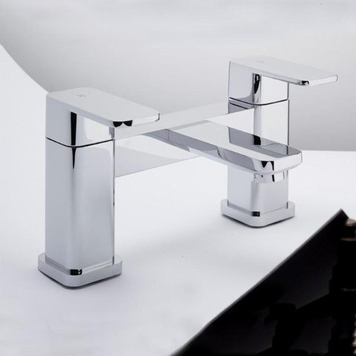 Rak Resort Bath Filler Tap, Deck Mounted, Chrome - Unbeatable Bathrooms
