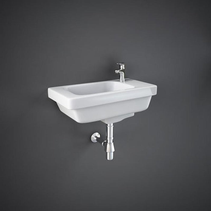 Rak Resort 36/46cm Wall Hung Basin - 1TH (Right Hand) - Unbeatable Bathrooms