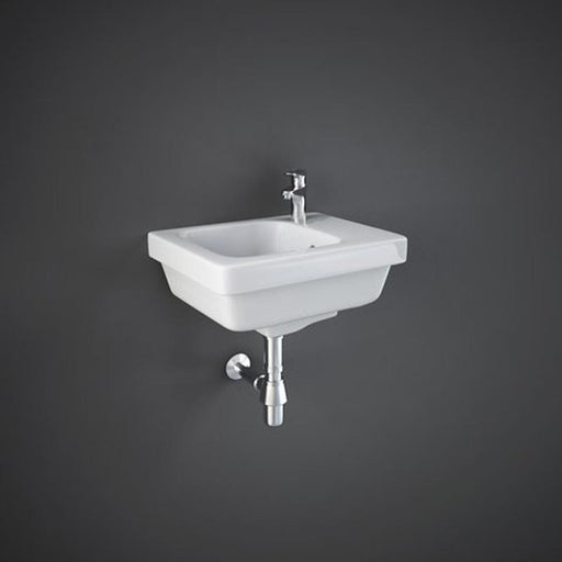 Rak Resort 36/46cm Wall Hung Basin - 1TH (Right Hand) - Unbeatable Bathrooms