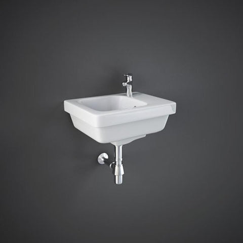 Rak Resort 36/46cm Wall Hung Basin - 1TH (Right Hand) - Unbeatable Bathrooms
