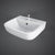 RAK Series 600 400mm Cloakroom Wall Hung Basin - 1 & 2TH - Unbeatable Bathrooms