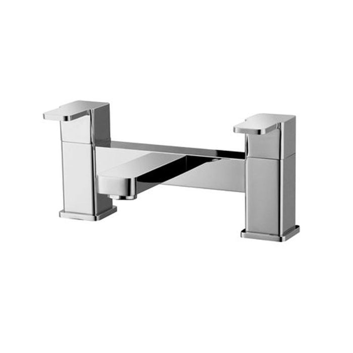 RAK Series 600 Double Lever Bath Filler Tap - Chrome - Unbeatable Bathrooms