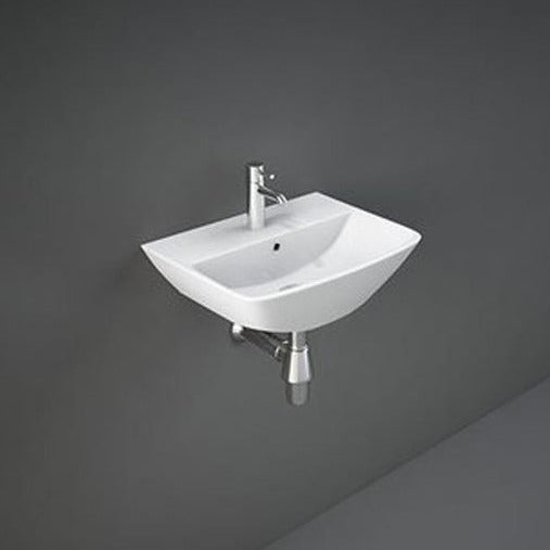 RAK Summit 400mm 1TH Wall Hung Cloakroom Basin - Unbeatable Bathrooms