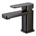 RAK Compact Eco Square Mono Basin Mixer with Clicker waste - Unbeatable Bathrooms