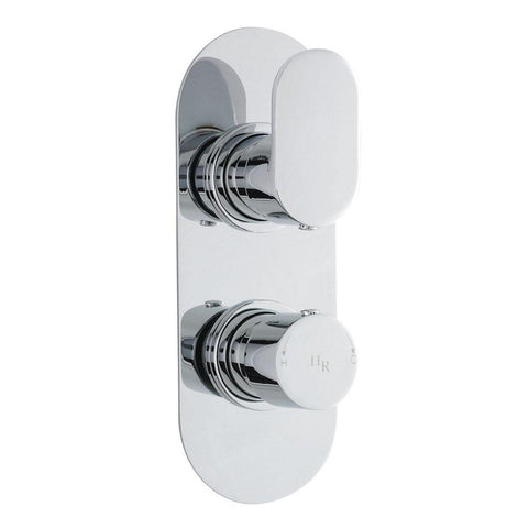 Hudson Reed Twin Thermostatic Shower Valve - Unbeatable Bathrooms